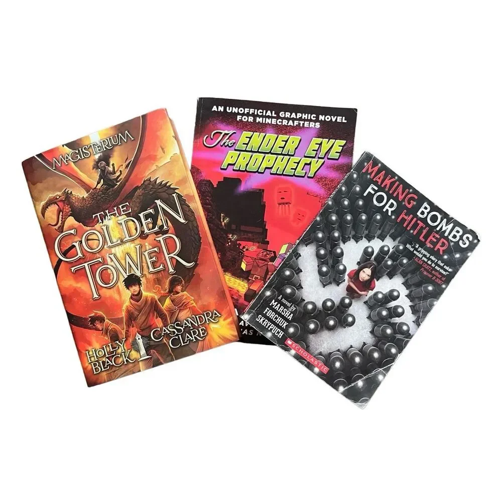 Lot of 3 Youth Children’s Easy Reading Books - The Ender Eye Prophecy Graphic No